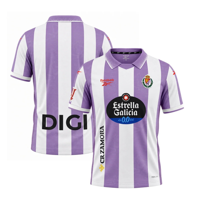 2026-27 Real Valladolid Home Soccer Jersey Shirt
